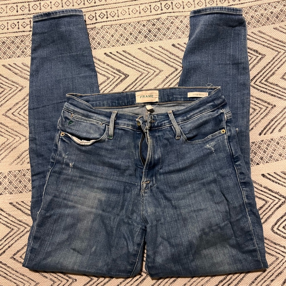 Frame skinny jeans